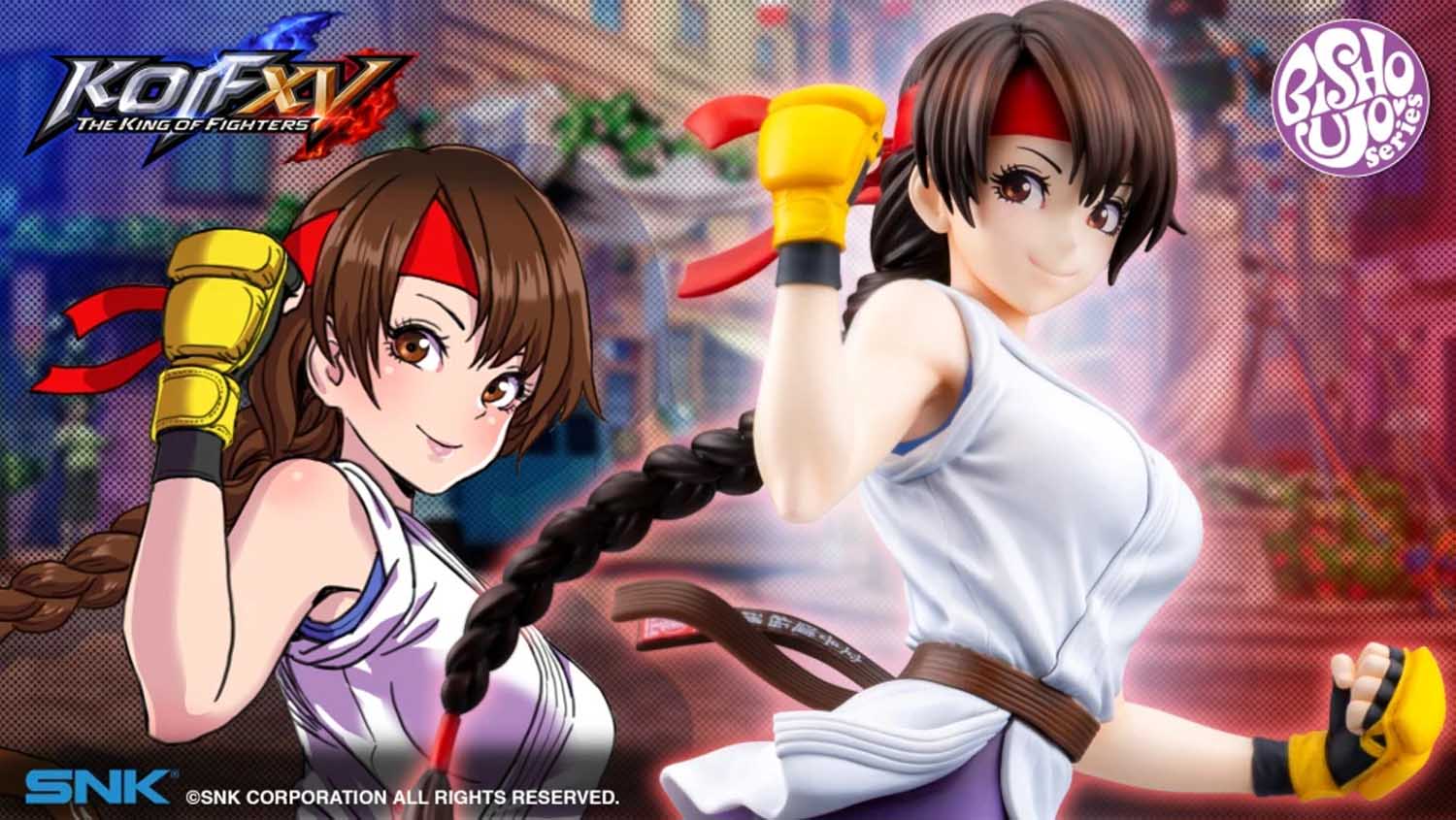 yuri★ Kotobukiya - King of Fighters XV Bishoujo Statue - Yuri Sakazaki