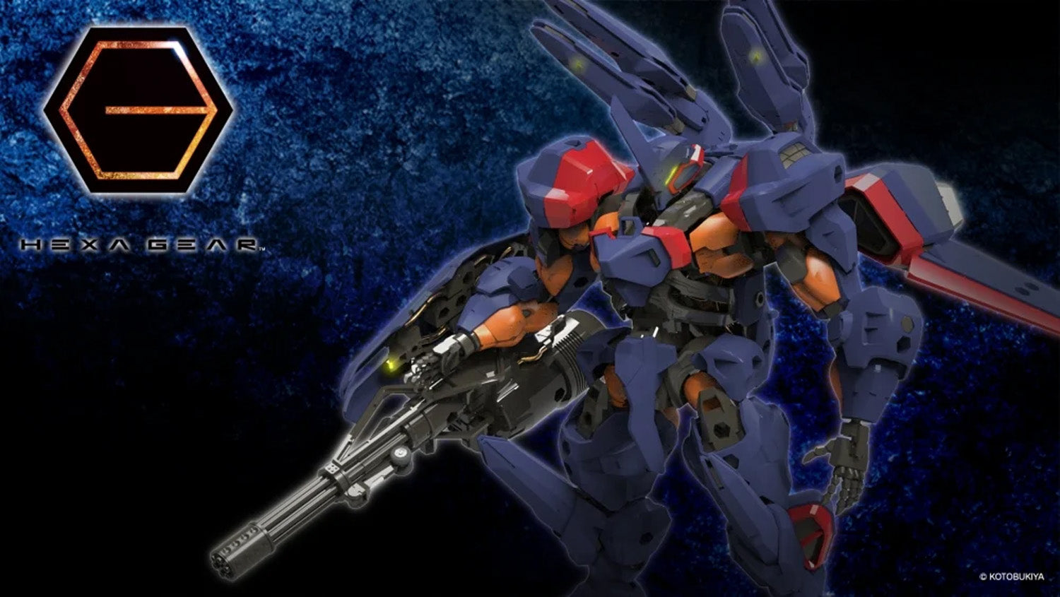 Kotobukiya - Hexa Gear - V-Thor Air Assault (Thunderstruck) – Ages