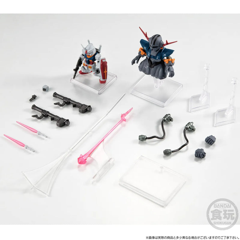 Load image into Gallery viewer, Bandai - Mobile Suit Gundam - FW Gundam Converge - Core RX-78-2 Gundam and MSN-02 Zeong Last Shooting Set
