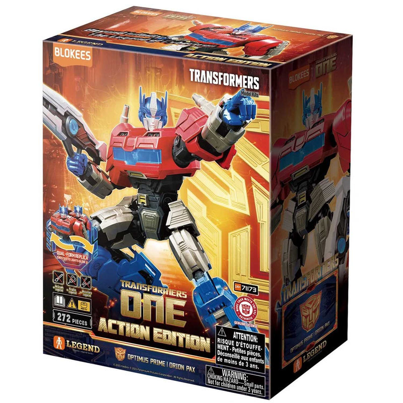 Load image into Gallery viewer, Blokees - Transformers - Transformers ONE Optimus Prime Action Edition