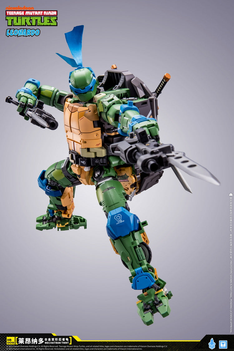 Load image into Gallery viewer, Heat Boys - Teenage Mutant Ninja Turtles MechaTran: HB0018 Leonardo
