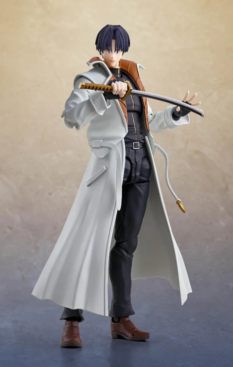 Load image into Gallery viewer, Bandai - S.H.Figuarts - Rurouni Kenshin: Meiji Swordsman Romantic Story - Aoshi Shinomori
