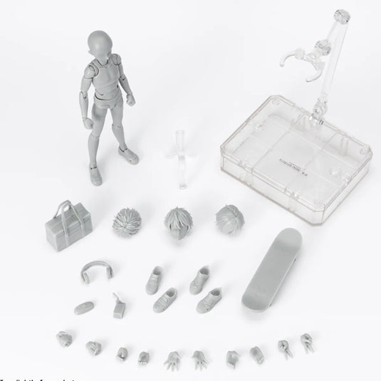 Bandai - S.H.Figuarts DX Body-Kun School Life Edition (Gray)