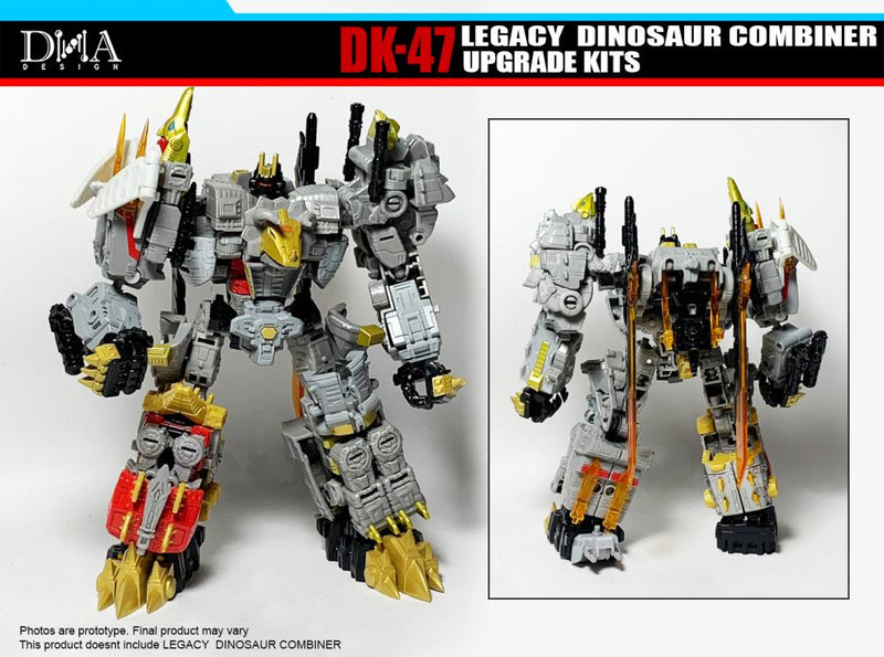 Load image into Gallery viewer, DNA Design - DK-47 Legacy Dinosaur Combiner Upgrade Kit