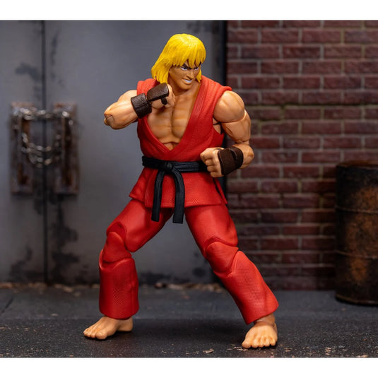 Jada Toys - Ultra Street Fighter II The Final Challengers - Ken 1/12 Scale