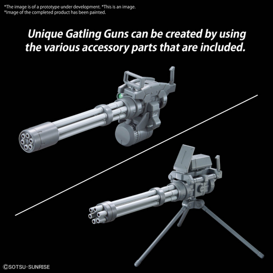 Bandai - Gundam Option Parts - Gunpla 09 (Giant Gatling)