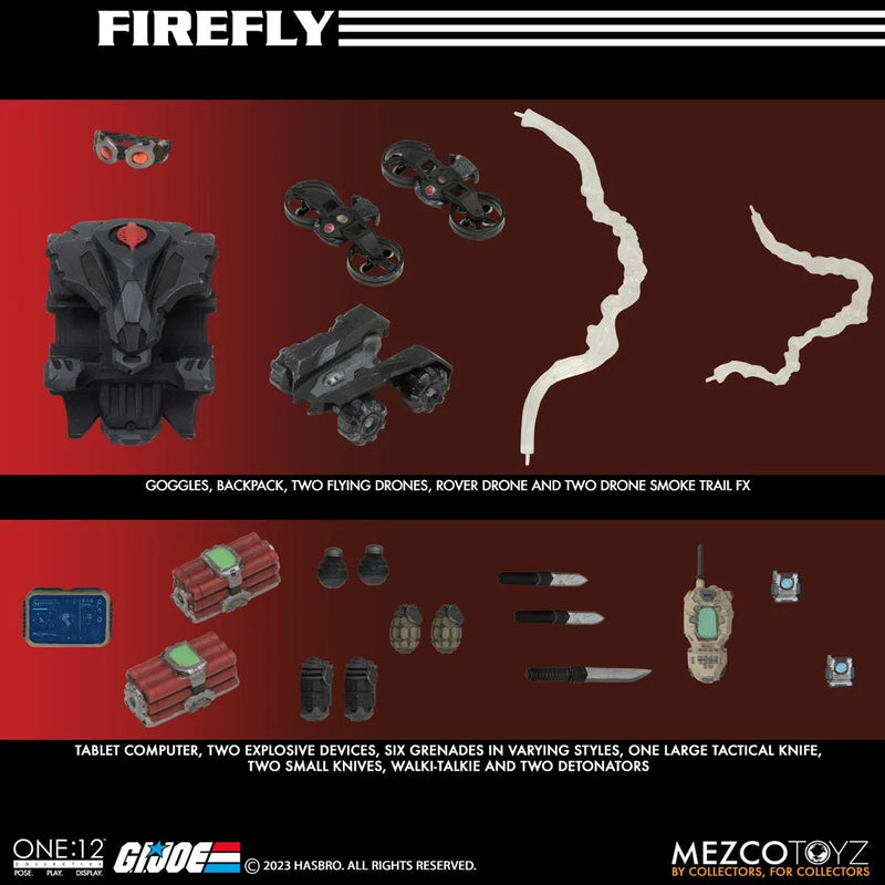 Load image into Gallery viewer, Mezco Toyz - One 12 G.I. Joe - Firefly
