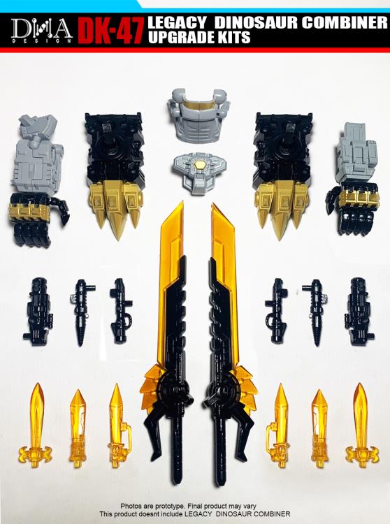 Load image into Gallery viewer, DNA Design - DK-47 Legacy Dinosaur Combiner Upgrade Kit