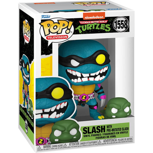 POP! Television - Teenage Mutant Ninja Turtles - Slash and Pre-Mutated Slash