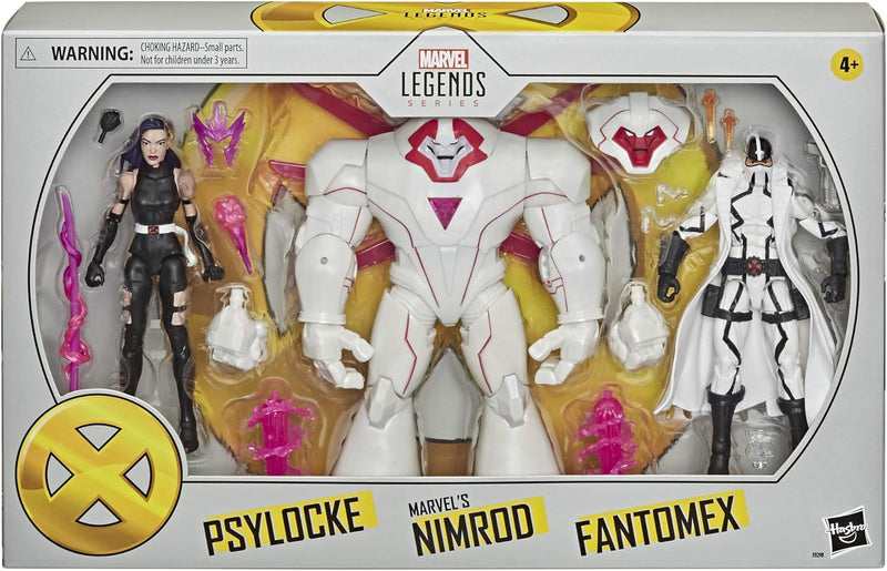 Load image into Gallery viewer, Marvel Legends - Psylocke, Nimrod, and Fantomex 3-Pack (Exclusive)
