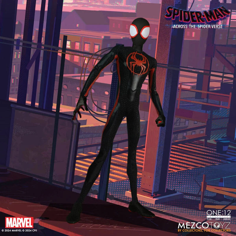 Load image into Gallery viewer, Mezco Toyz - One 12 Spider-Man Across The Spider-Verse - Miles Morales
