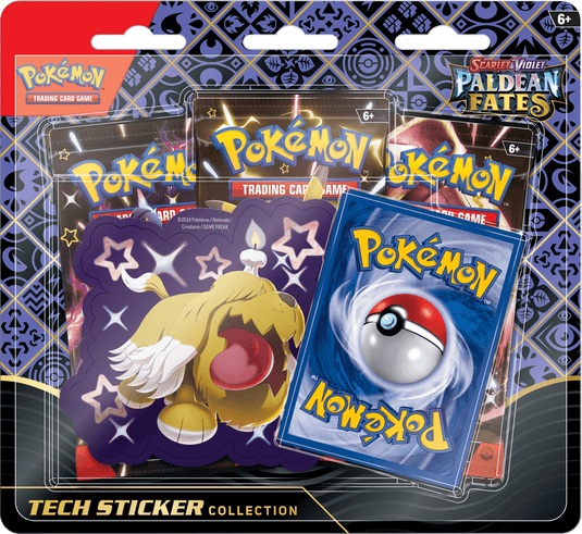 Pokemon TCG - Scarlet & Violet: Paldean Fates - Tech Sticker Collection - Shiny Greavard
