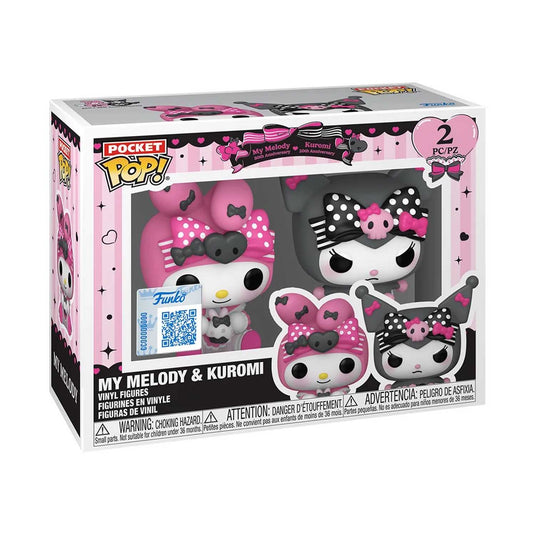Pocket POP! Sanrio - Hello Kitty and Friends - Kuromi and My Melody 2-Pack