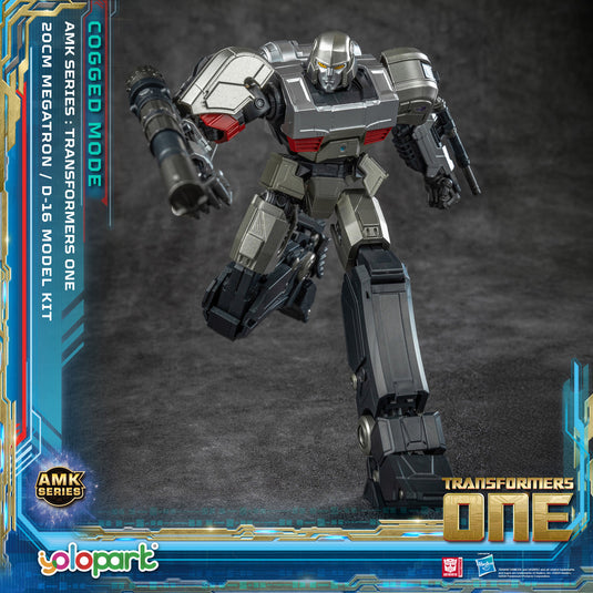 Yolopark - Transformers: Transformers One - AMK Series Cogged Bot Mode - Megatron D-16 Model Kit