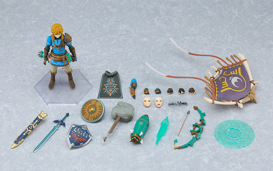 Good Smile Company - The Legend of Zelda Tears of the Kingdom Figma - No. 626-DX Link (Deluxe Edition)