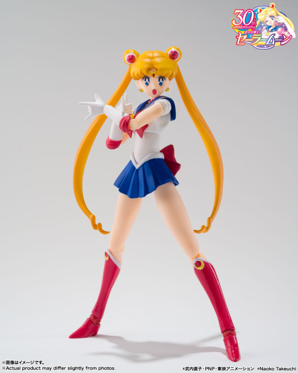 Load image into Gallery viewer, Bandai - S.H.Figuarts - Pretty Guardian Sailor Moon: Sailor Moon - Animation Colour Edition (Best Selection) (Tamashii Nations Shop Exclusive)
