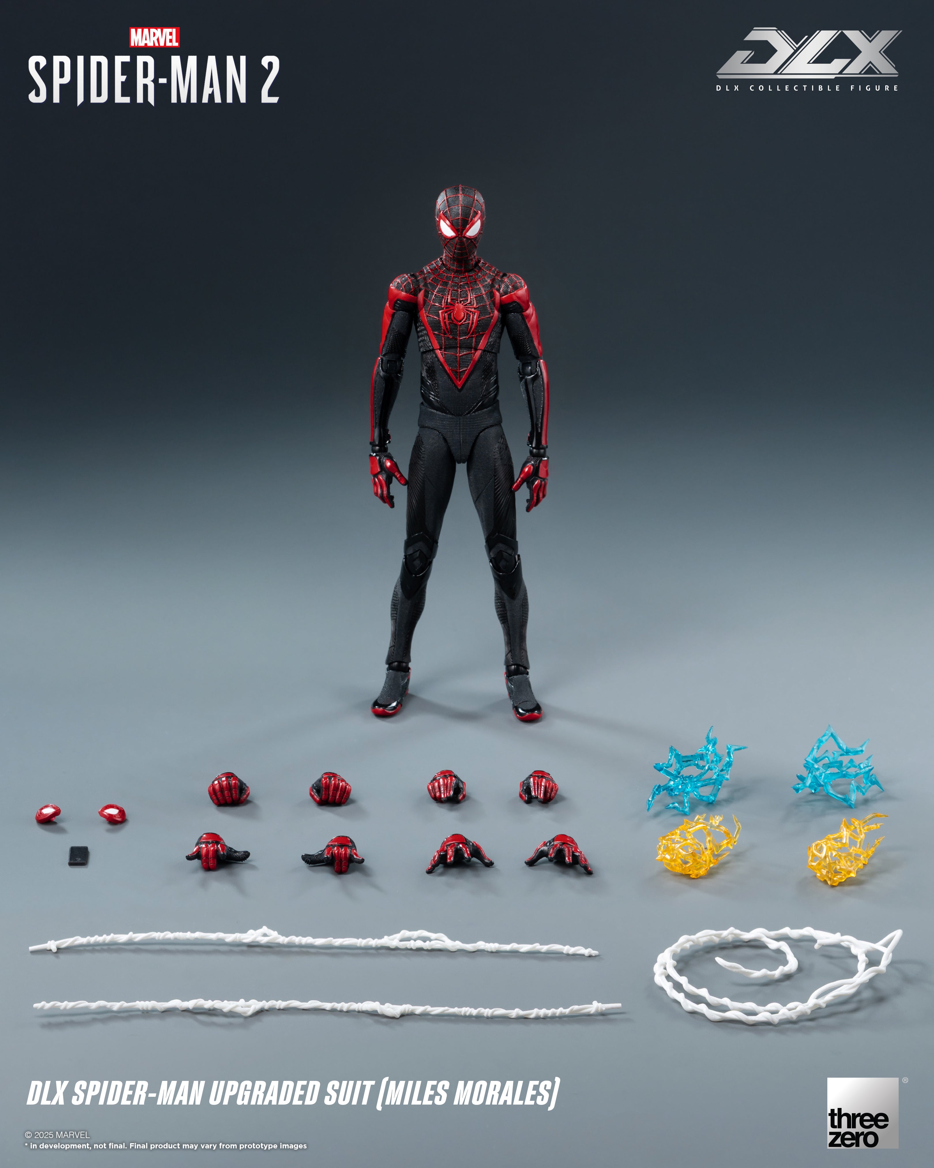 Threezero - 1/12 Marvel's Spider-Man 2: DLX Spider-Man Upgraded