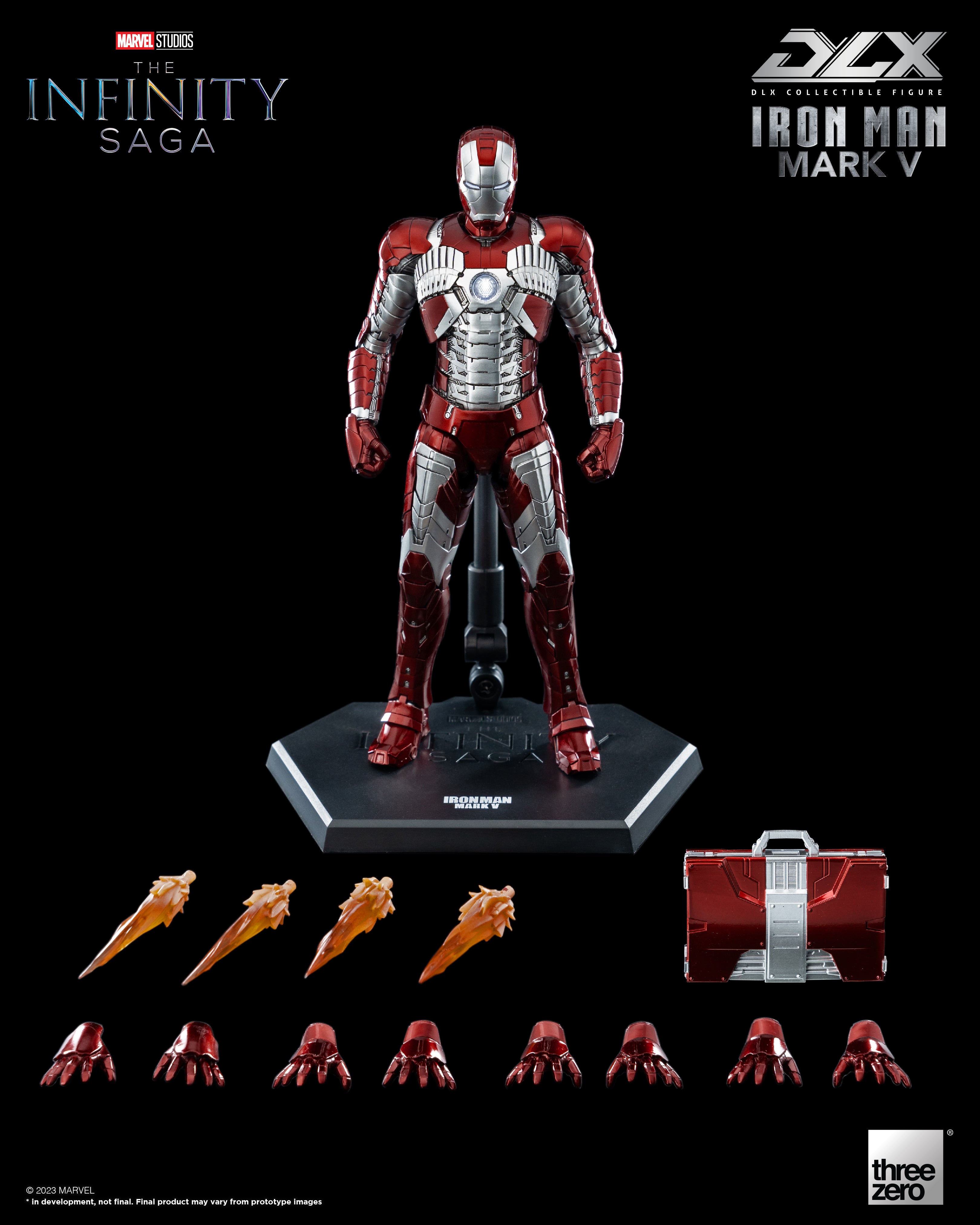 Threezero - 1/12 The Infinity Saga: DLX Iron Man Mark 5 – Ages