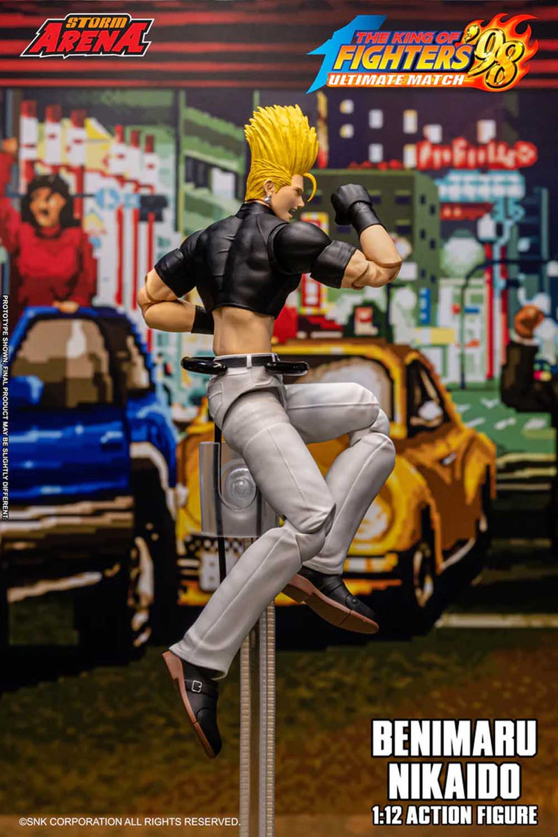 Load image into Gallery viewer, Storm Collectibles - Storm Arena: King of Fighters '98 Ultimate Match - Benimaru Nikaido 1/12 Scale