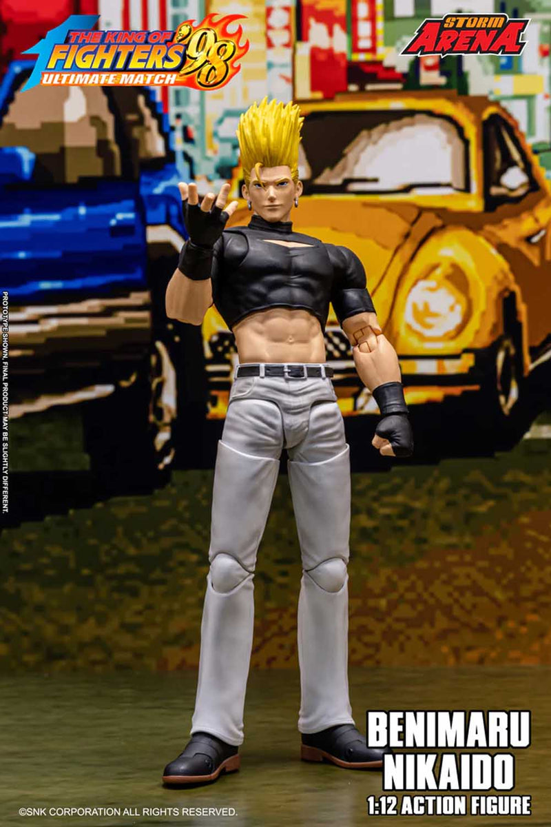 Load image into Gallery viewer, Storm Collectibles - Storm Arena: King of Fighters '98 Ultimate Match - Benimaru Nikaido 1/12 Scale