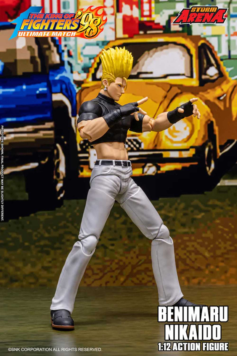 Load image into Gallery viewer, Storm Collectibles - Storm Arena: King of Fighters '98 Ultimate Match - Benimaru Nikaido 1/12 Scale