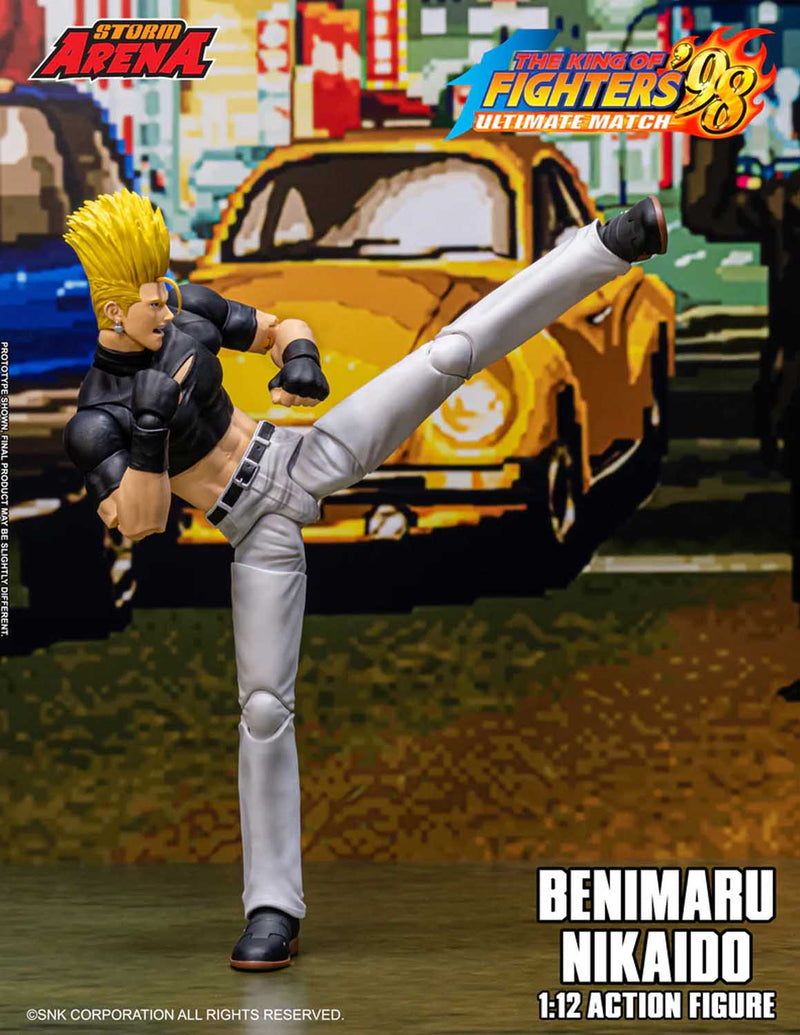 Load image into Gallery viewer, Storm Collectibles - Storm Arena: King of Fighters '98 Ultimate Match - Benimaru Nikaido 1/12 Scale