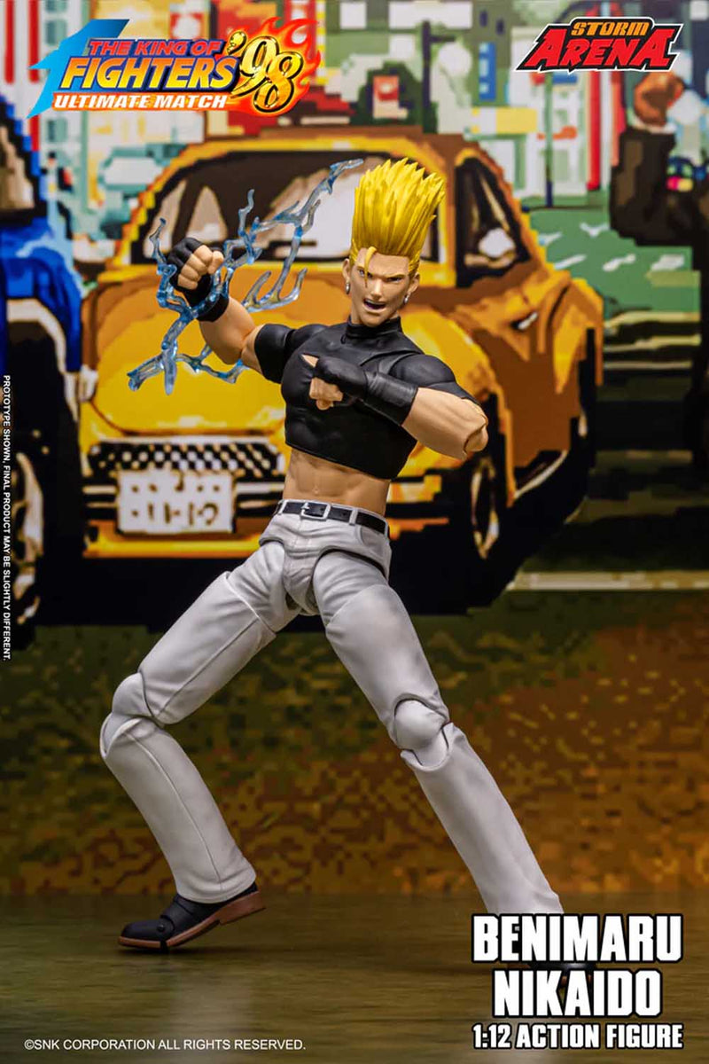 Load image into Gallery viewer, Storm Collectibles - Storm Arena: King of Fighters '98 Ultimate Match - Benimaru Nikaido 1/12 Scale