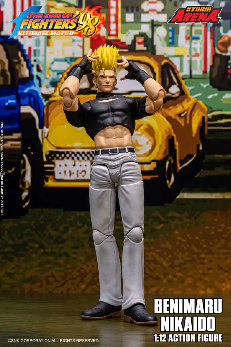 Load image into Gallery viewer, Storm Collectibles - Storm Arena: King of Fighters '98 Ultimate Match - Benimaru Nikaido 1/12 Scale