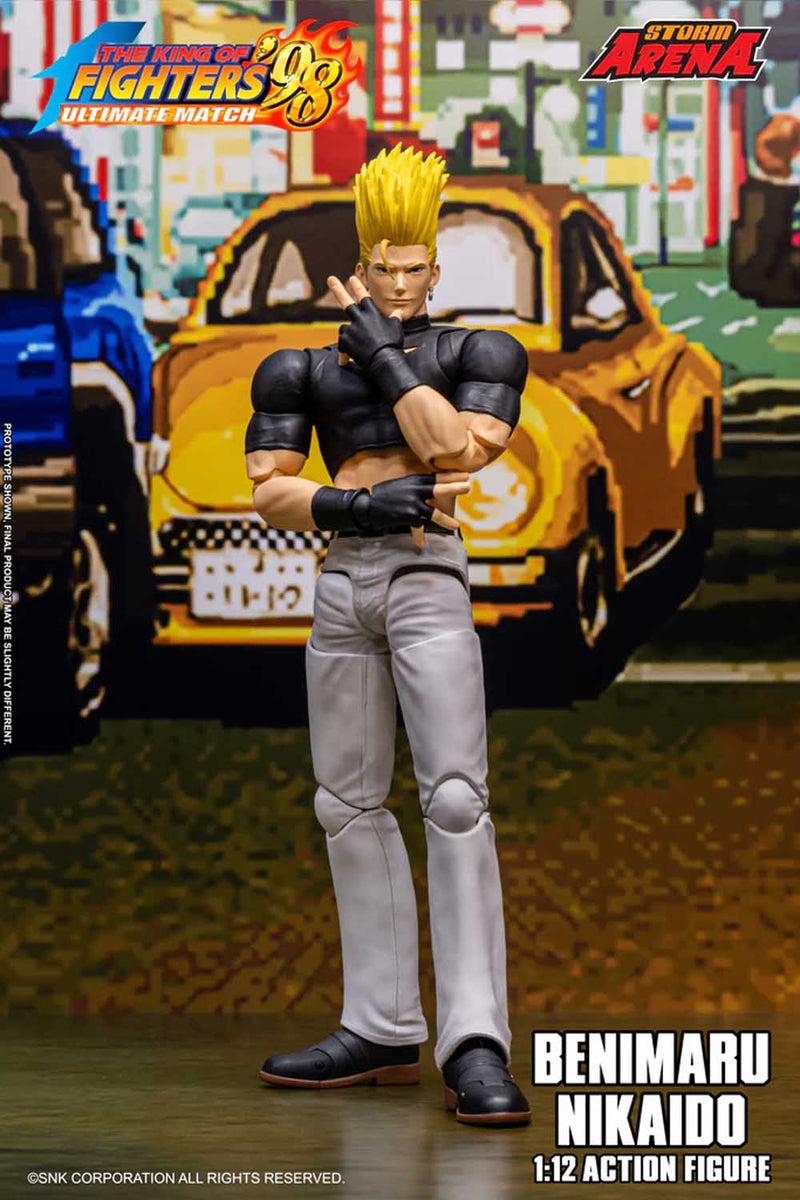 Load image into Gallery viewer, Storm Collectibles - Storm Arena: King of Fighters '98 Ultimate Match - Benimaru Nikaido 1/12 Scale