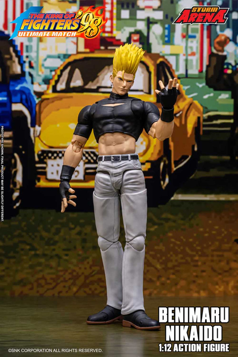 Load image into Gallery viewer, Storm Collectibles - Storm Arena: King of Fighters '98 Ultimate Match - Benimaru Nikaido 1/12 Scale