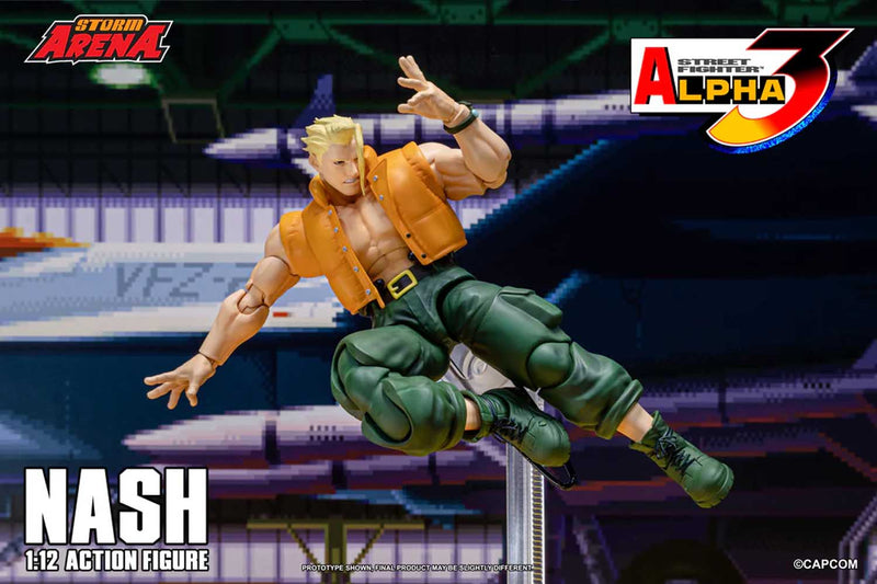 Load image into Gallery viewer, Storm Collectibles - Storm Arena: Street Fighter Alpha 3 - Nash 1/12 Scale