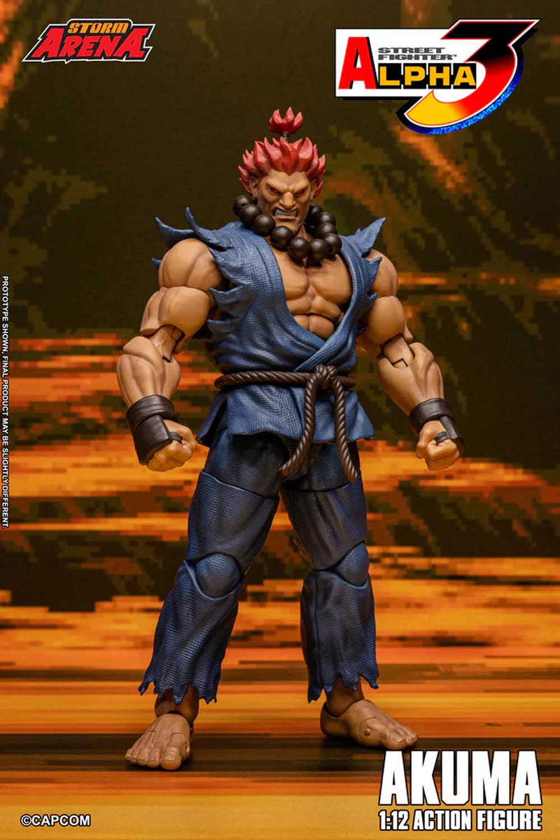 Load image into Gallery viewer, Storm Collectibles - Storm Arena: Street Fighter Alpha 3 - Akuma 1/12 Scale