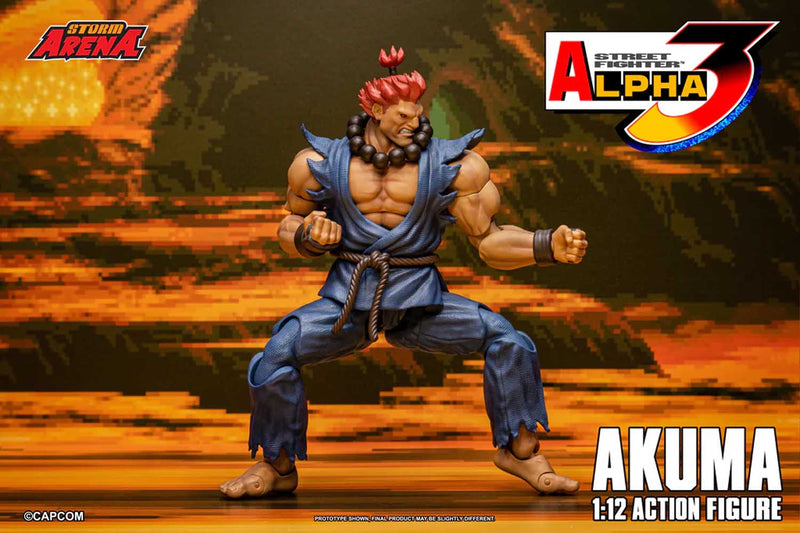 Load image into Gallery viewer, Storm Collectibles - Storm Arena: Street Fighter Alpha 3 - Akuma 1/12 Scale