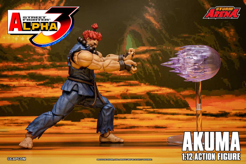 Load image into Gallery viewer, Storm Collectibles - Storm Arena: Street Fighter Alpha 3 - Akuma 1/12 Scale