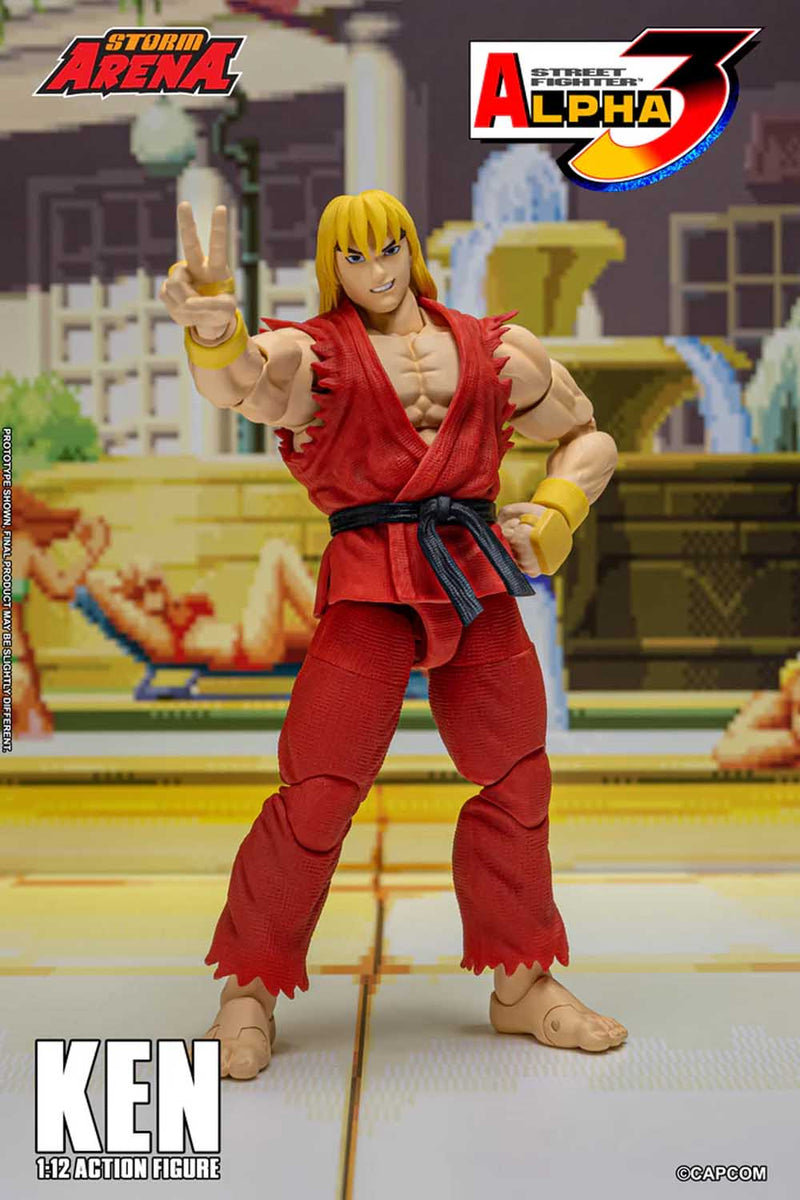 Load image into Gallery viewer, Storm Collectibles - Storm Arena: Street Fighter Alpha 3 - Ken 1/12 Scale