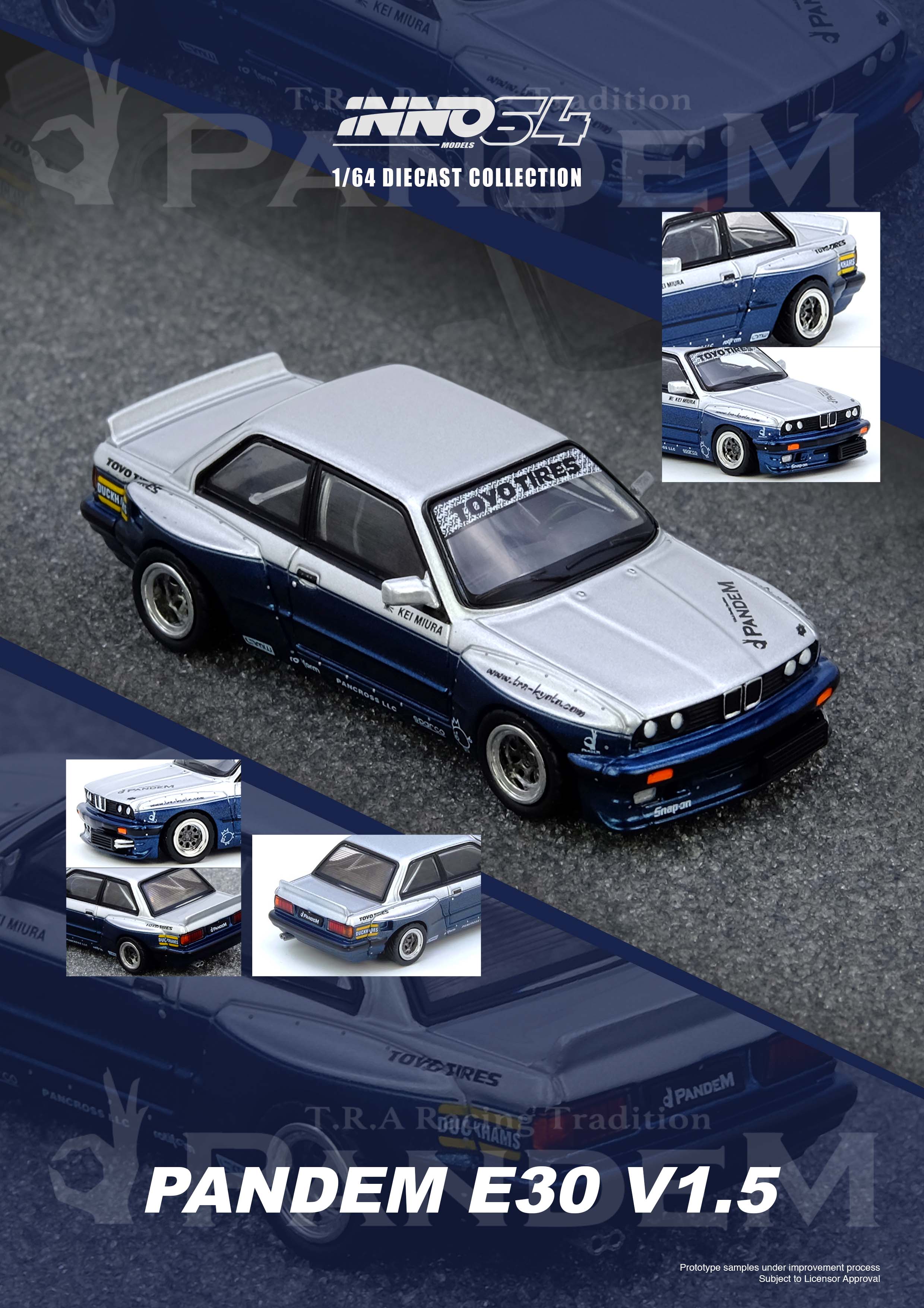 INNO64 1/64 インドネシア限定　PANDEM E30 ワイドボディ INNO64 1/64 インドネシア限定 PANDEM E30 ワイドボディ