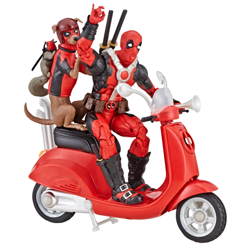 Load image into Gallery viewer, Marvel Legends - Marvel Comics 80th Anniversary - Deadpool With Scooter

