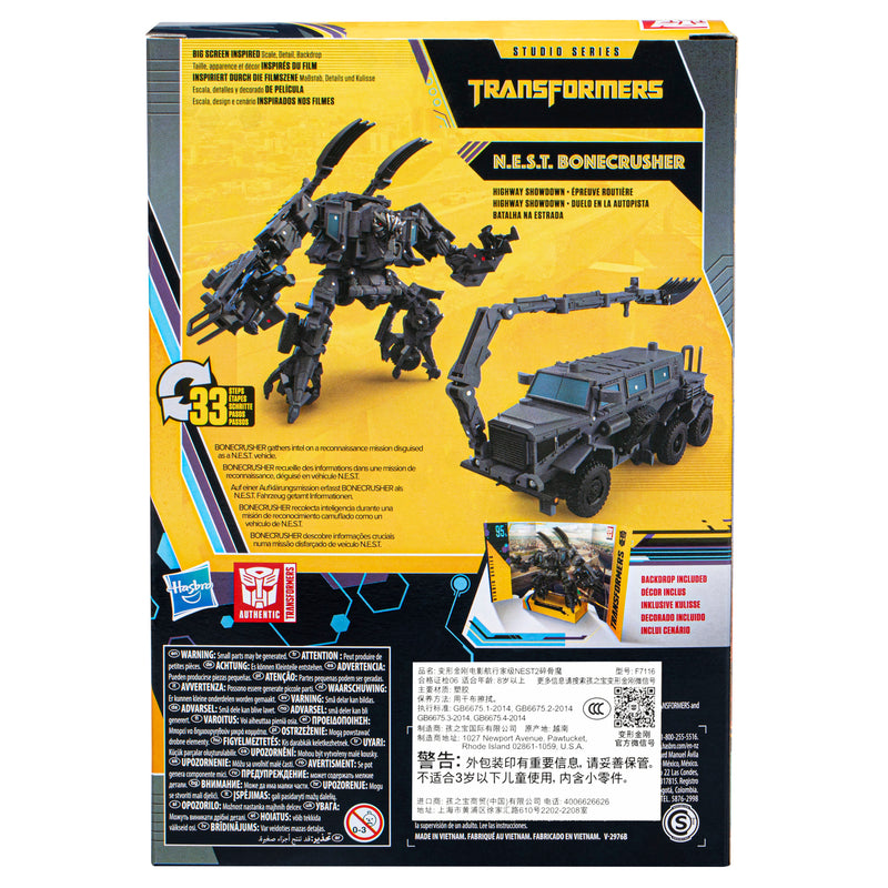 Load image into Gallery viewer, Transformers Generations Studio Series: Buzzworthy Bumblebee - Voyager N.E.S.T. Bonecrusher 95
