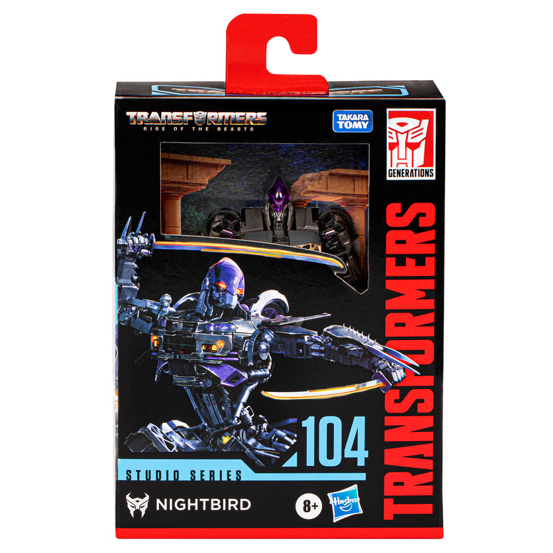 Load image into Gallery viewer, Transformers Generations Studio Series - Deluxe Nightbird 104
