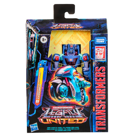 Transformers Generations - Legacy United - Deluxe Class Cyberverse Universe Chromia