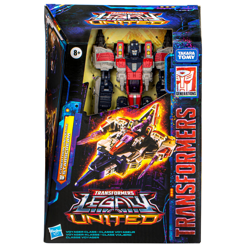 Load image into Gallery viewer, Transformers Generations - Legacy United - Voyager Class Cybertron Universe Starscream
