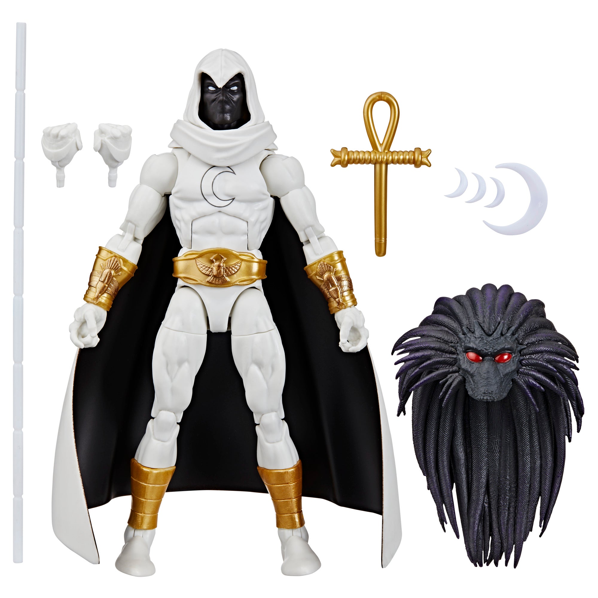 Marvel Legends - Moon Knight (Blackheart BAF) – Ages Three and Up