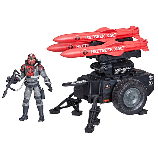 G.I. Joe Classified Series - Cobra H.I.S.S. Techno-Viper & H.M.S. (Heetseek Missile System) Exclusive Set