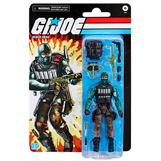 G.I. Joe Classified Series - Beach Head (Retro Card)