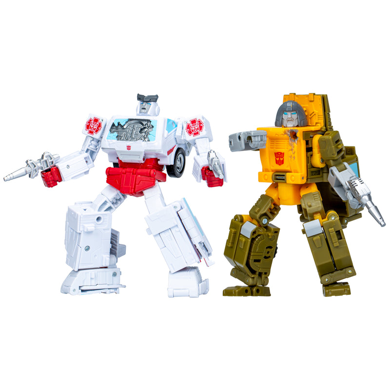 Load image into Gallery viewer, Transformers Studio Series 86 - The Transformers: The Movie Brawn & Autobot Ratchet Deluxe Set