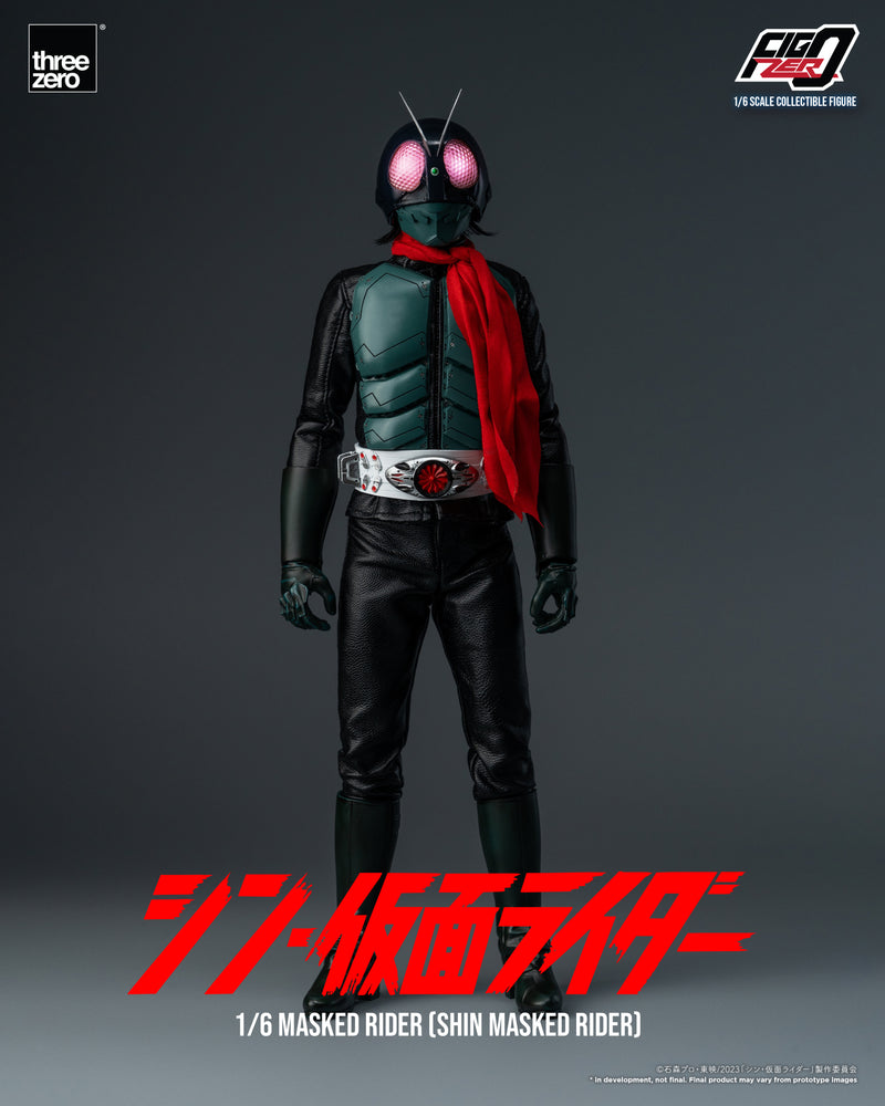 Load image into Gallery viewer, Threezero - FigZero Shin Masked Rider - Masked Rider