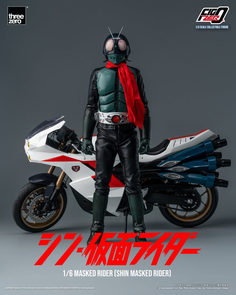 Load image into Gallery viewer, Threezero - FigZero Shin Masked Rider - Masked Rider
