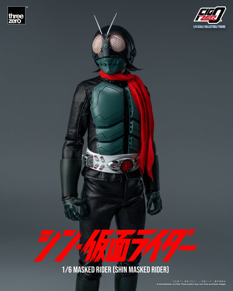 Load image into Gallery viewer, Threezero - FigZero Shin Masked Rider - Masked Rider