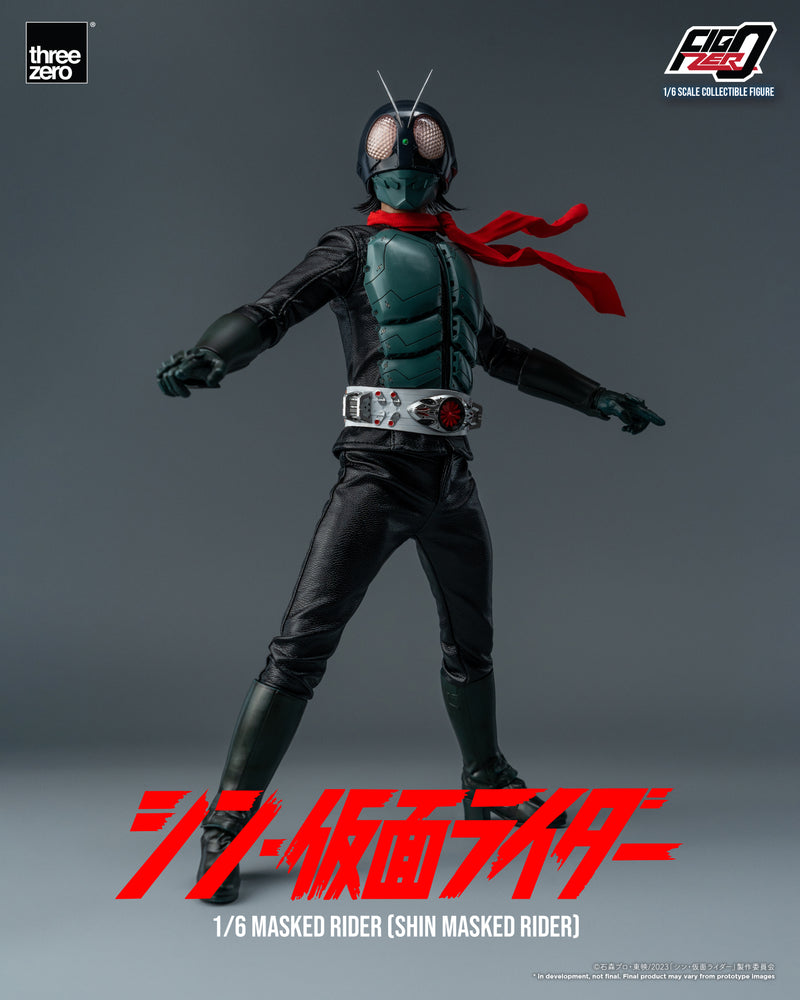 Load image into Gallery viewer, Threezero - FigZero Shin Masked Rider - Masked Rider