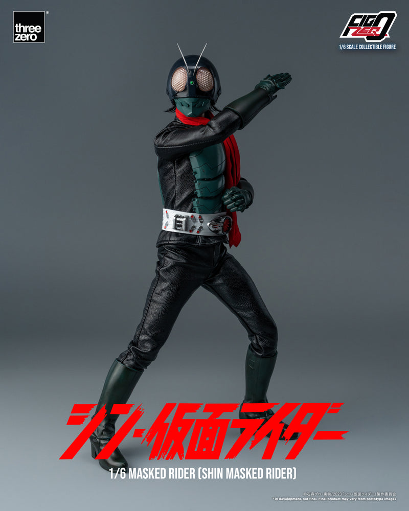 Load image into Gallery viewer, Threezero - FigZero Shin Masked Rider - Masked Rider
